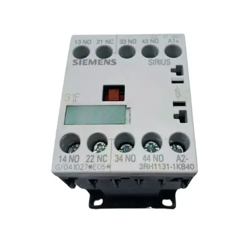 3RH1131-1KB40,10A 3NO+1NC 24V DC 3P COUPLING CONTACTOR-SIEMENS-(3RH2131-1KB40)