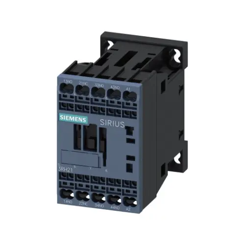 [SIEMENS] 3RH2140-1AB00-8K,10A 4NO 24V AC 3P AUX CONTACTOR-SIEMENS