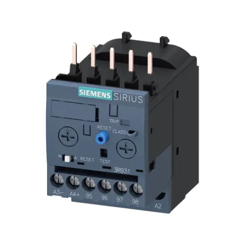 3RB3113-4SB0,3-12A SIZE S00 CLASS5 MICROPROCESSOR BASED OVERLOAD RELAY-SIEMENS