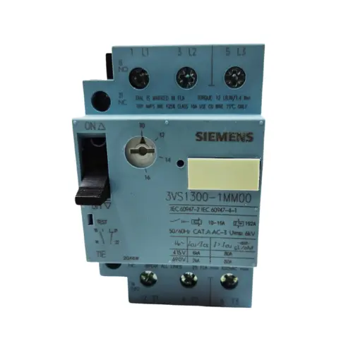 3VS1300-1MM00,10-16A INBUILT 1NO+1NC MPCB -SIEMENS