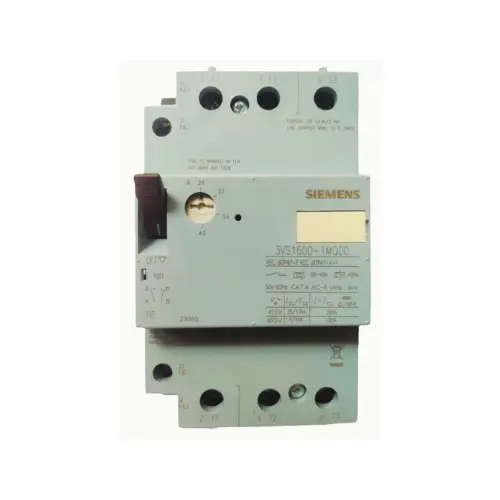 3VS1600-1MQ00,28-40A INBUILT 1NO+1NC MPCB -SIEMENS