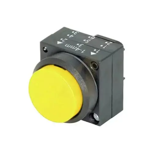 3SB5000-0LD01,PUSH BUTTON RAISED YELLOW COLOR-SIEMENS