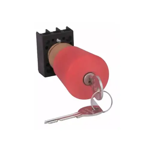 3SB5000-0TC01,EMERGENCY PUSH BUTTON RED COLOR ,PUSH TO TRIP KEY TO RELEASE-SIEMENS