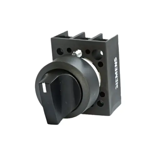 3SB5000-2DB01,3 POSITION MAINTAINED SELECTOR SWITCH BLACK COLOR-SIEMENS