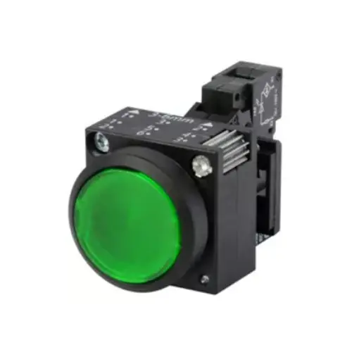 3SB5001-0AE01-0PQ0,ILLUMINATED PUSH BUTTON GREEN COLOR-SIEMENS