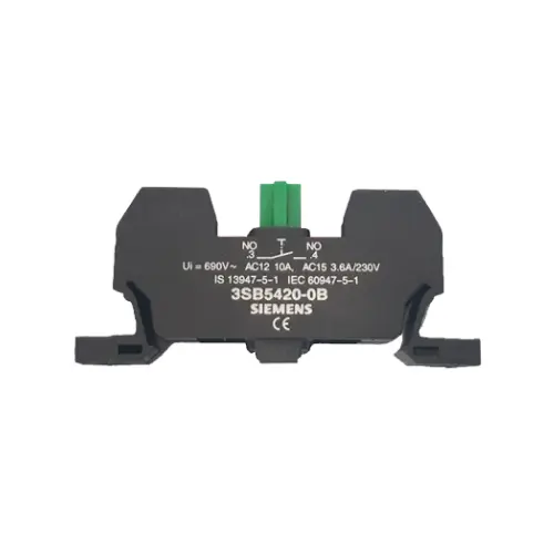 3SB5420-0B,CONTACT BLOCK FOR BASE MOUNTING 1NO-SIEMENS
