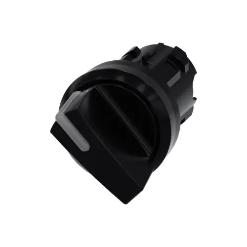 3SU1002-2BF10-0AA0,ILLUMINATED 2POS SELECTOR SWITCH BLACK COLOR-SIEMENS