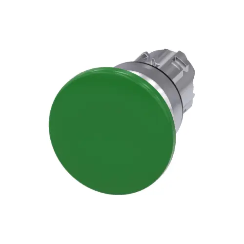 [SIEMENS] 3SU1050-1BD40-0AA0,MUSHROOM PUSH BUTTON FLAT MOMENTARY TYPE RED COLOR-SIEMENS