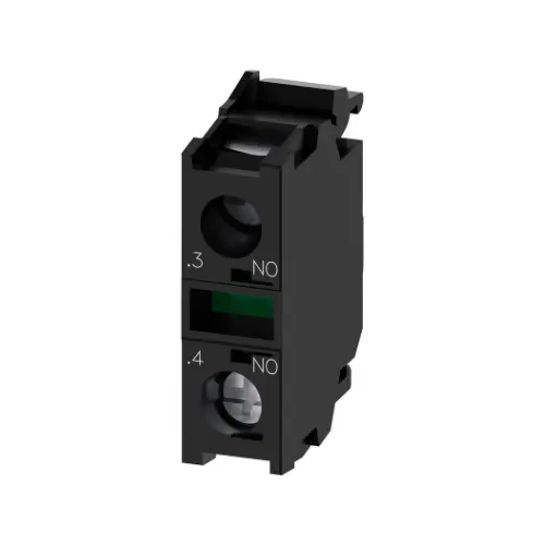 3SU1400-1AA10-1BA0,CONTACT MODULE WITH 1 CONTACT ELEMENT,1NO,SCREW TERMINAL-SIEMENS