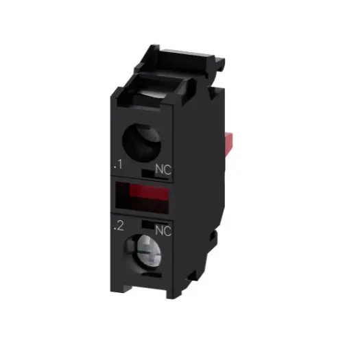 3SU1400-1AA10-1CA0,CONTACT MODULE WITH 1 CONTACT ELEMENT,1NC,SCREW TERMINAL-SIEMENS