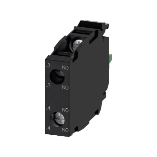 3SU1400-1AA10-1DA0,CONTACT MODULE WITH 2 CONTACT ELEMENTS 2NO SCREW TERMINAL-SIEMENS