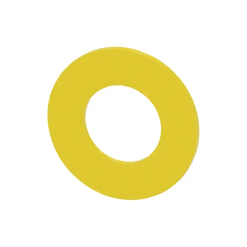 3SU1900-0BA31-0AA0,WASHER FOR EMERGENCY STOP SWITCH YELLOW-SIEMENS