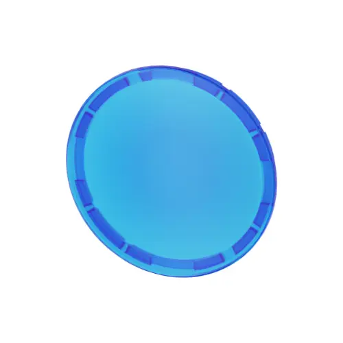 3SU1901-0FT50-0AA0,PUSHBUTTON FLAT BLUE FOR ILLUMINATED PUSH BUTTON-SIEMENS