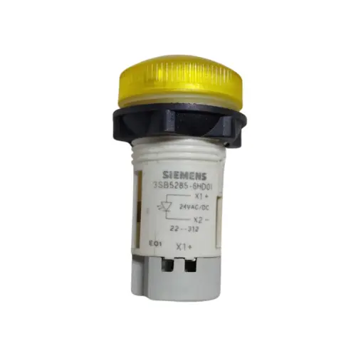 3SB5285-6HD01,LED 24V AC/DC YELLOW COLOR-SIEMENS