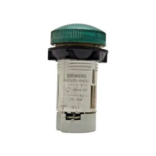 3SB5285-6HE01,LED 24V AC/DC GREEN COLOR-SIEMENS