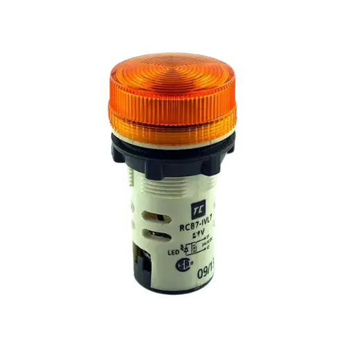 RCB7-IVL75-220,LED 220V AC/DC AMBER-C&S