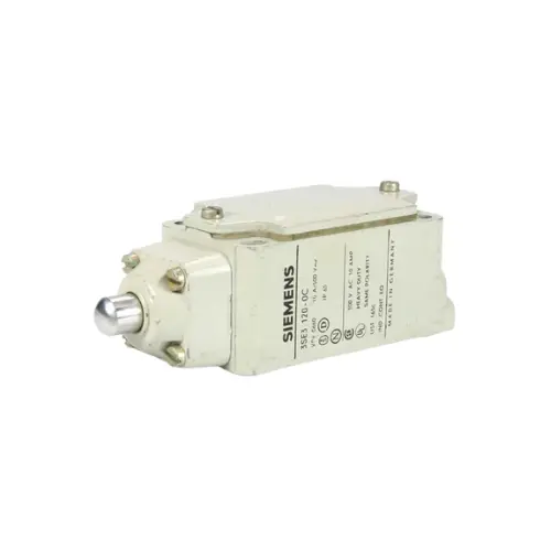 3SE3120-0C,1NO+1NC SLOW ACTION OVER TRAVEL PLUNGER 40MM METAL LIMIT SWITCH-SIEMENS