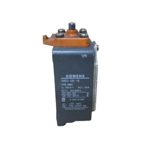 3SE3120-1E, LIMIT SWITCH-SNAP,NRL,1NO+1NC- SIEMENS