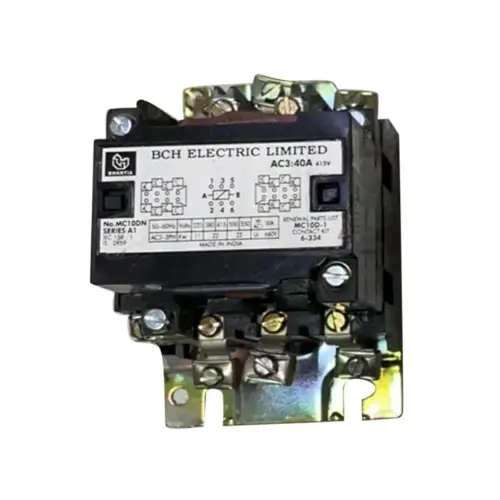 MC10DN,CONTACTOR 415 AC FOR STARTER-BCH