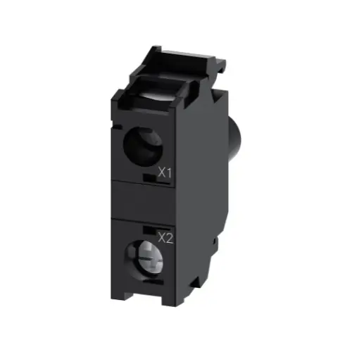 3SU1401-1BH40-1AA0,LED MODULE WITH INTEGRATED LED 24-240V AC/DC,GREEN, SCREW TERMINAL-SIEMENS