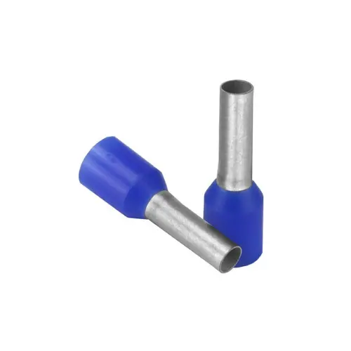 JG-E2508, 2.5SQMM NYLON TUBULER LUGS BLUE INSULATED TERMINALS-JIGO