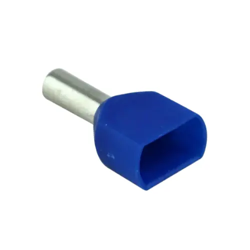 JG-TE2508, 2.5SQMM NYLON TWIN TUBULER LUGS INSULATED TERMINALS-JIGO