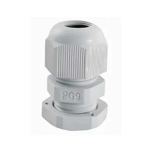 JG-09 GY,THREAD NYLON CABLE GLAND GREY COLOUR PG-09-JIGO