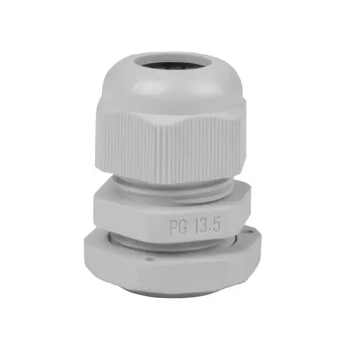 JG-13.5 GY,THREAD NYLON CABLE GLAND GREY COLOUR PG-13.5-JIGO