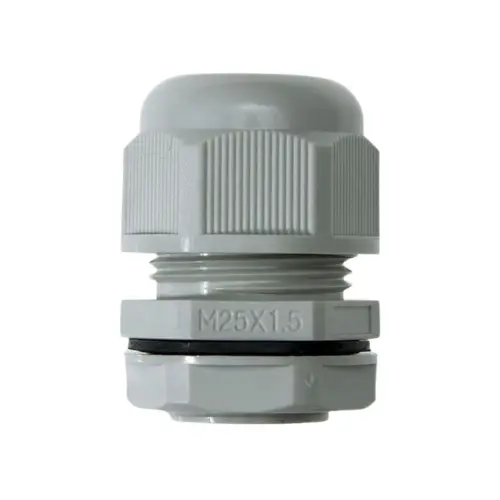 JG-M25 GY,THREAD NYLON CABLE GLAND GREY COLOUR M25
 -JIGO