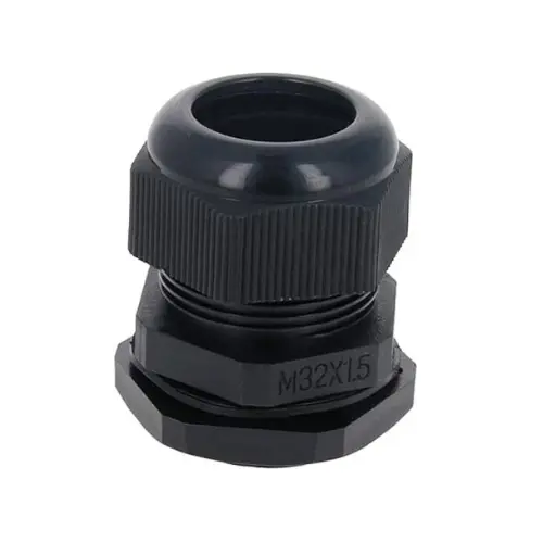 JG-M32 BK,M THREAD NYLON CABLE GLAND BLACK COLOUR M32-JIGO