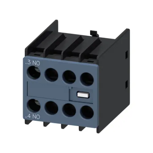 3RH2911-1HA10, 1NO ADD ON BLOCK FOR 3RT/3RH CONTACTOR-SIEMENS