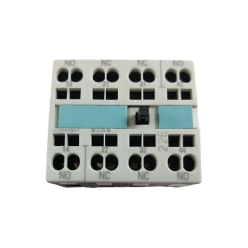 3RH1921-2HA22,2NO+2NC ADD ON BLOCK FOR 3RT/3RH S0 CONTACTOR-SIEMENS-(3RH2911-2HA22)