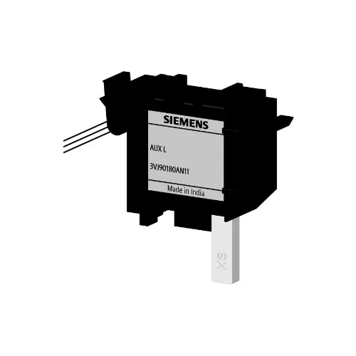 3VJ9018-0AN11,AUX SWITCH LEFT FOR 3VJ10 MCCB-SIEMENS