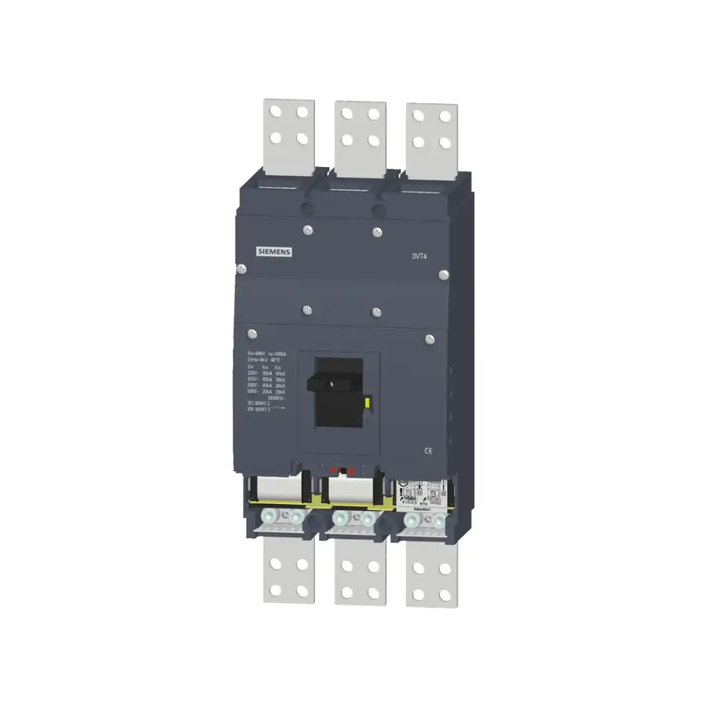 3VT5716-3AA30-0AA0,1600A 3POLE 55KA MCCB MAIN SWITCH UNIT-SIEMENS