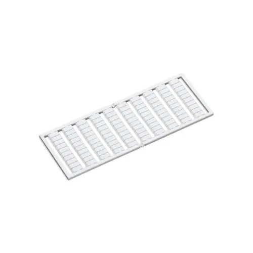 209-569,WSB MARKING CARD WHITE COLOUR (51 TO 60) 10-WAGO