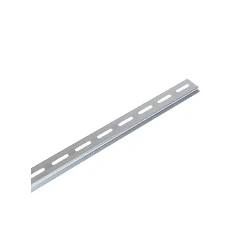 210-112,STEEL CARRIER RAIL 35 X 7.5MM 1MM THICK SLOTTED-WAGO