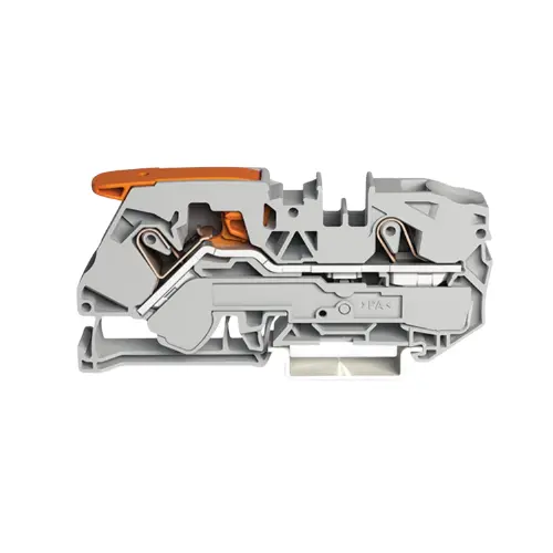 2116-1201,16SQMM 2-CONDUCTOR TB WITH LEVER AND PUSH-IN CAGE CLAMP-WAGO