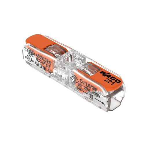 221-2411,Inline Splicing Connectors with Lever Up to 4sqmm