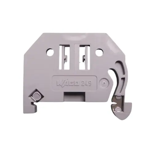 249-116,SCREWLESS END STOP 6MM WIDE-WAGO