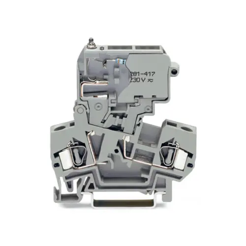 281-611/281-417,4SQMM FDTB 230V AC/DC GREY-8000-0100/0000-1312-WAGO