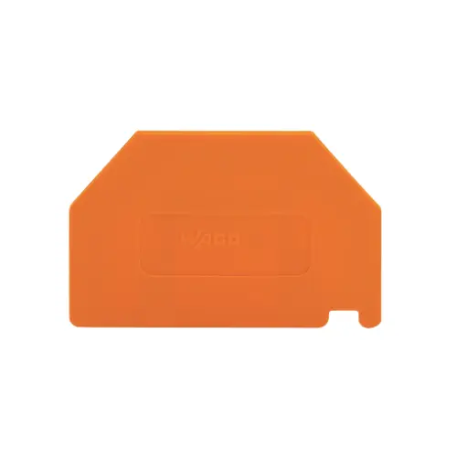 283-322,SEPARATOR PLATE 2MM THICKNESS ORANGE COLOUR-WAGO