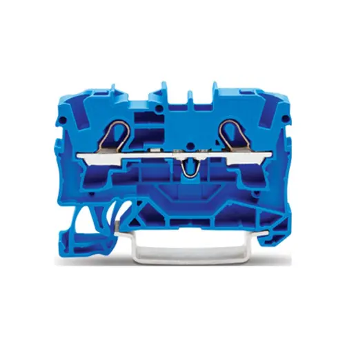 2004-1204,6SQMM EX TERMINAL BLOCK BLUE COLOUR 1 IN 1 OUT 2004 SERIES-WAGO