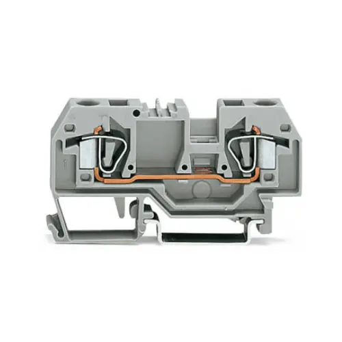 282-992,6SQMM TERMINAL BLOCK LIGHT GREY COLOUR 1 IN 1 OUT-WAGO