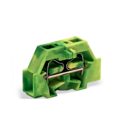 261-307,2.5SQMM MODULAR TERMINAL BLOCK GREEN/YELLOW COLOUR 2 CONDUCTOR-WAGO