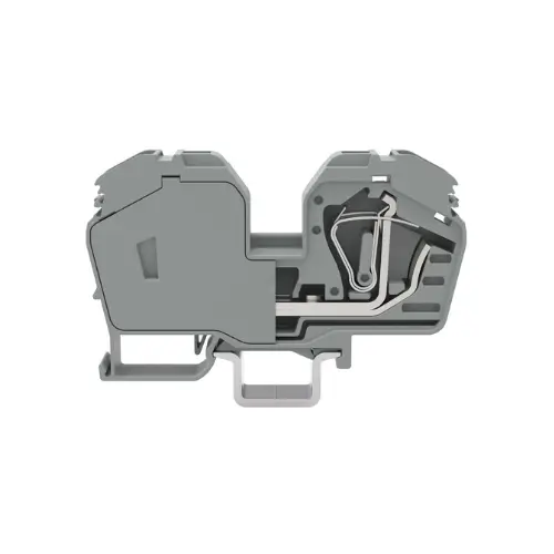 285-635,35SQMM TERMINAL BLOCK GREY COLOUR WITH INTEGRATED END PLATE 1 IN 1 OUT-WAGO