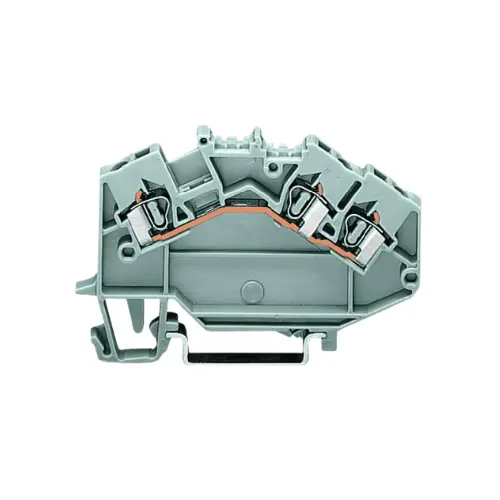 780-631,3-CONDUCTOR THROUGH TERMINAL BLOCK- WAGO