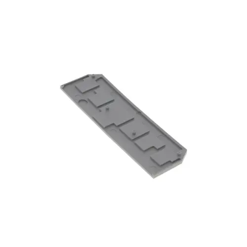 281-334,4SQMM END PLATE 2.5MM THICKNESS GREY COLOUR 4COND-WAGO
