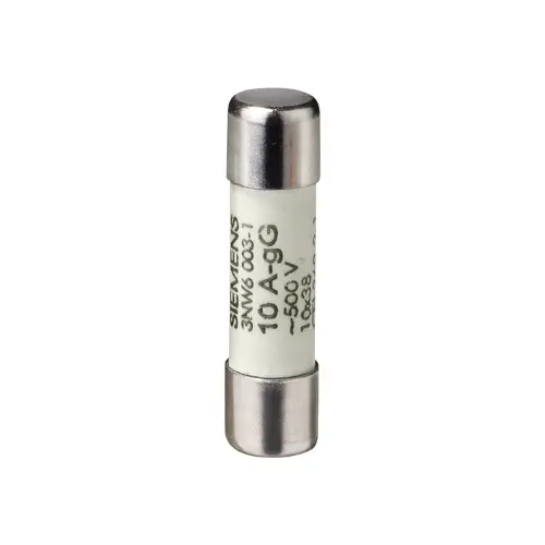 3NW6002-1,10x38 2A 500V AC CYLINDRICAL FUSE LINK-SIEMENS