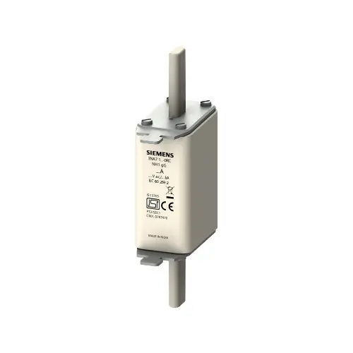 3NA7122-0RC,63A S-1 DIN TYPE 500V AC HRC FUSE LINK-SIEMENS