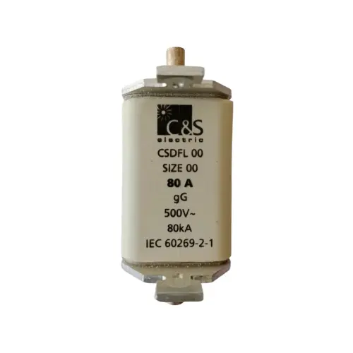 CDFL00-80,80A S-00 DIN TYPE HRC FUSE LINK-C&S
